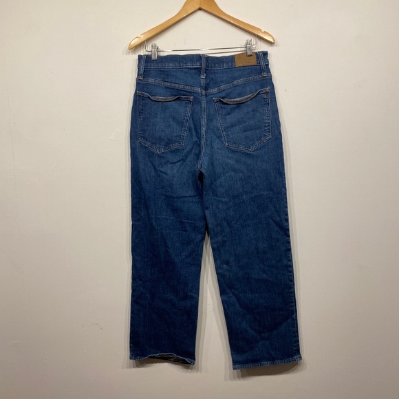 Madewell The Perfect Vintage Wide Leg Medium Wash Jeans Size 31 - Picture 4 of 5